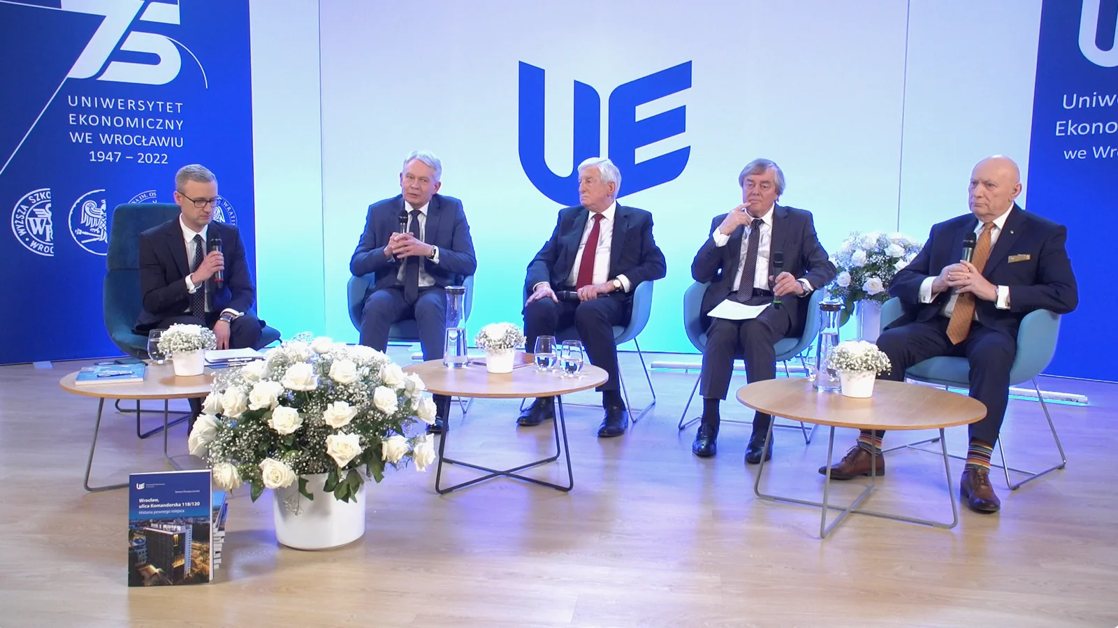 Debata rektorów - Uczelnia na przestrzeni 75 lat - kadr 02