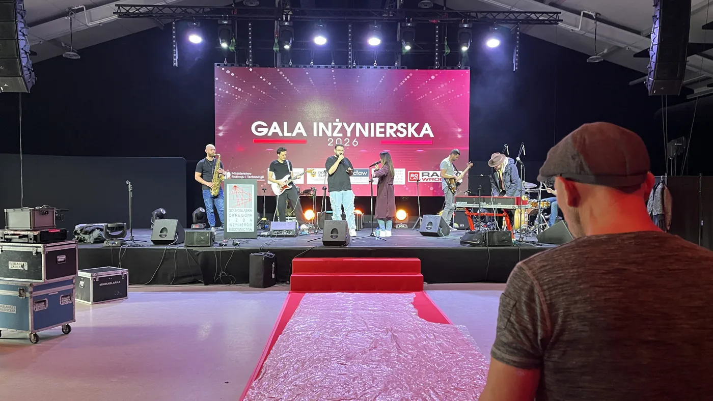 Próba koncertu AQuartet - Gala Inżynierska 2026 we Wrocławiu