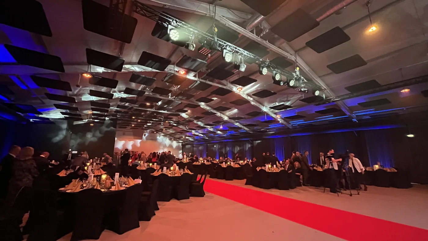 Widok sali podczas wydarzenia - Gala Inżynierska 2026 we Wrocławiu