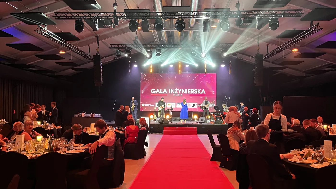 Gala Inżynierska z perspektywy widowni - Gala Inżynierska 2026 we Wrocławiu