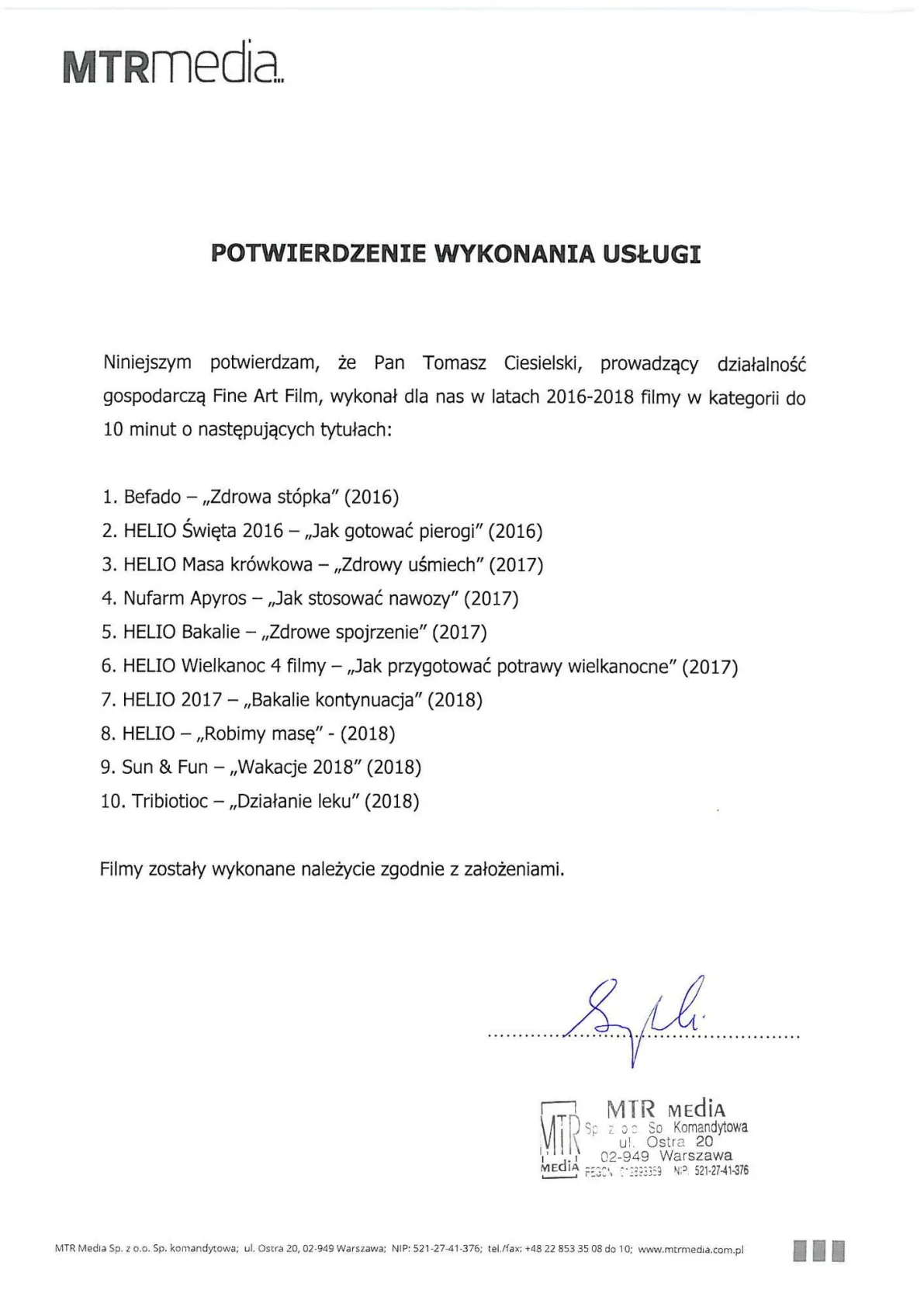 Referencje Mtr Media 02